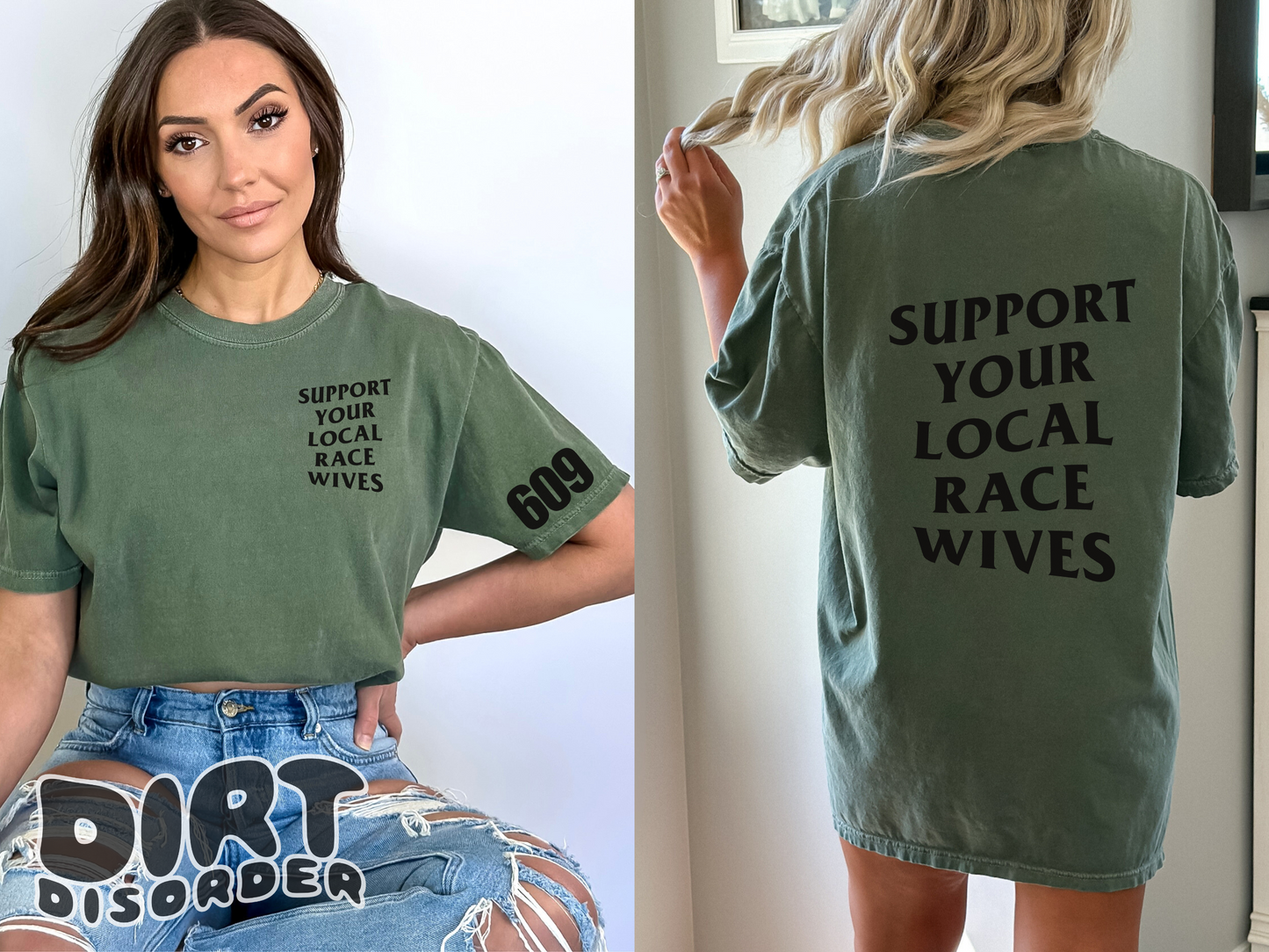 SUPPORT YOUR LOCAL RACE WIVES T-SHIRT