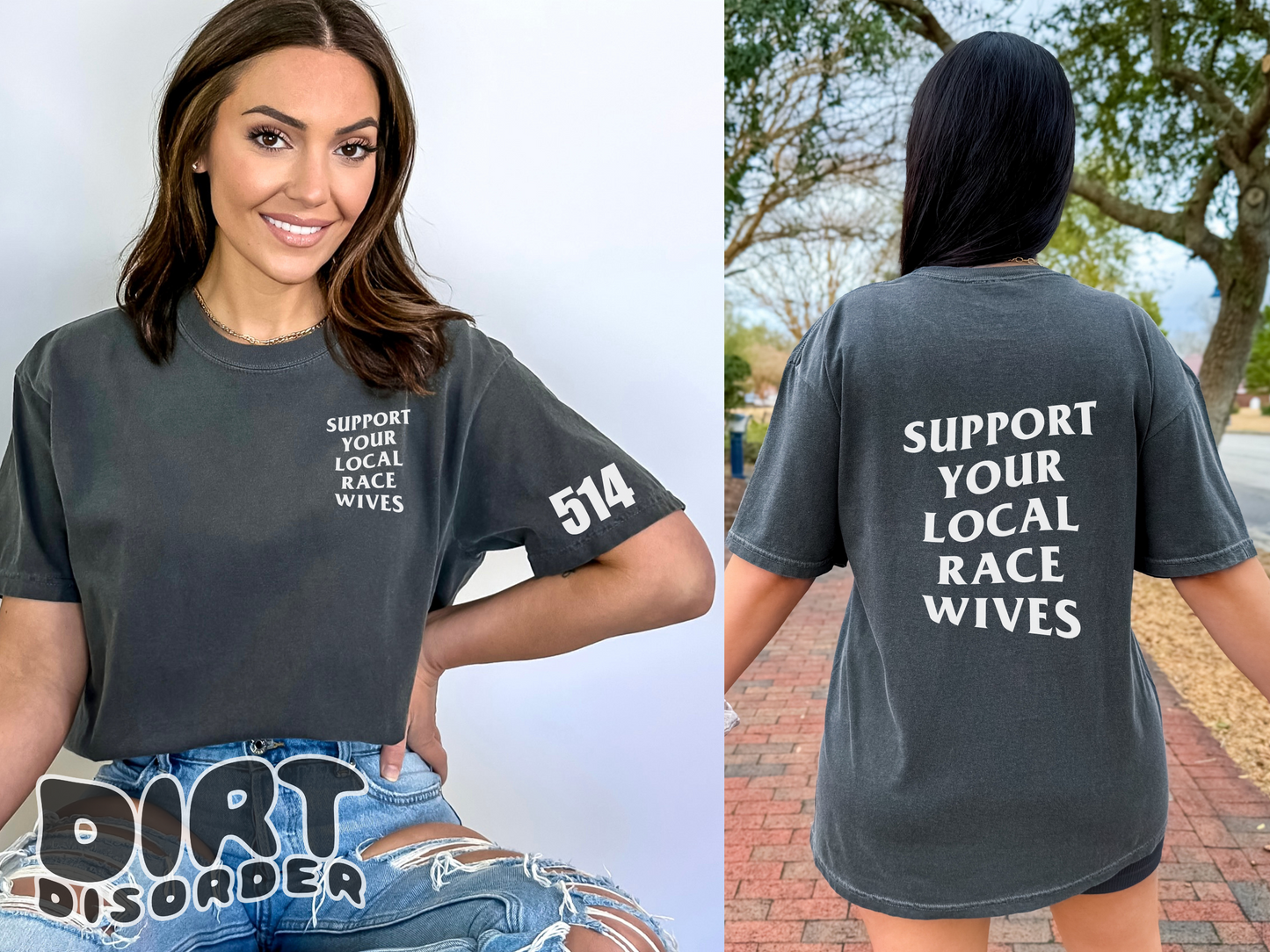 SUPPORT YOUR LOCAL RACE WIVES T-SHIRT
