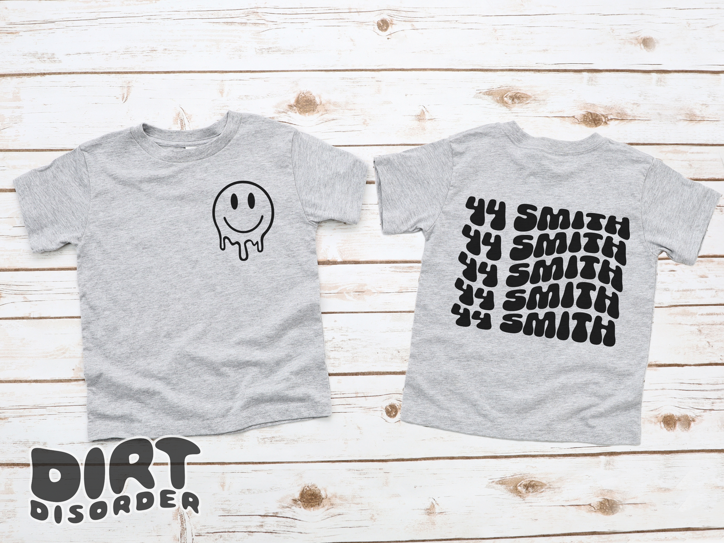 DRIPPY SMILEY CUSTOM T-SHIRT *YOUTH*