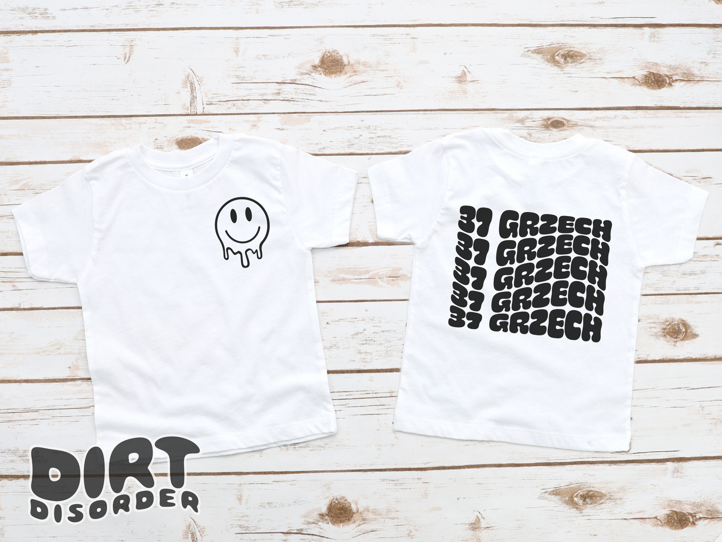 DRIPPY SMILEY CUSTOM T-SHIRT *YOUTH*