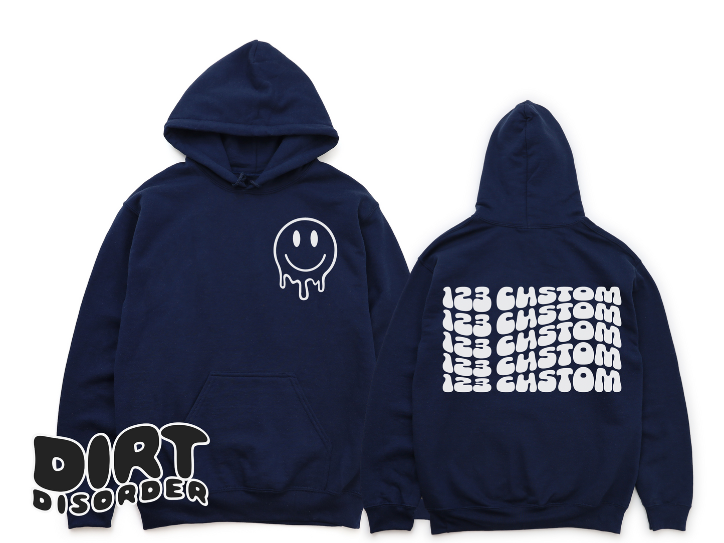 DRIPPY CUSTOM HOODIE YOUTH Dirt Disorder