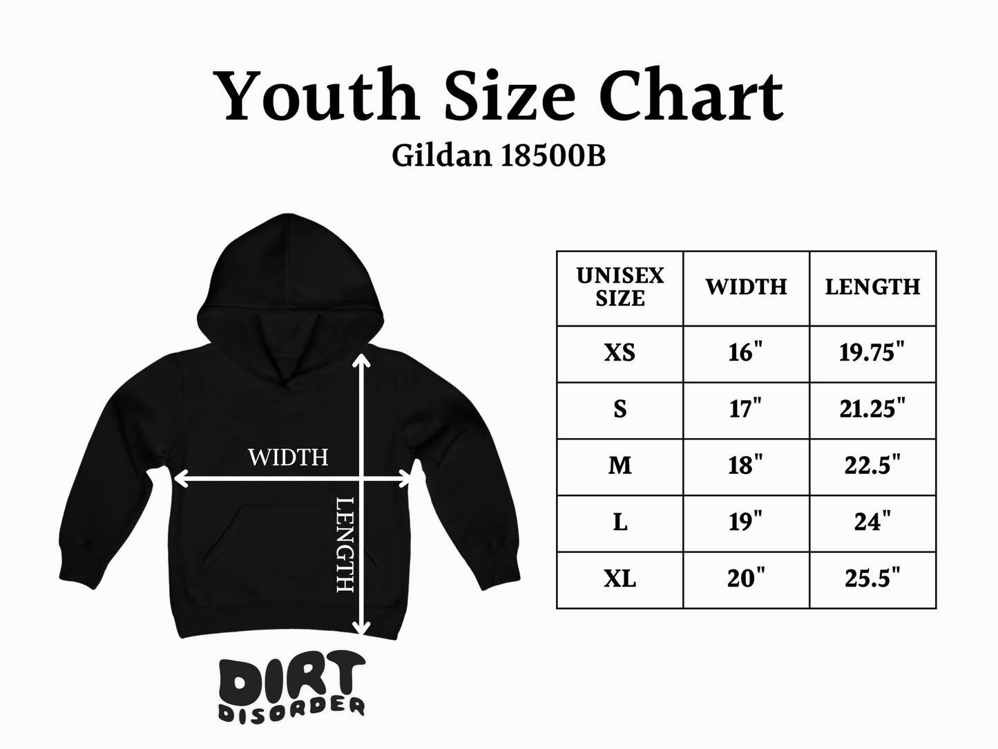 DRIPPY CUSTOM HOODIE *YOUTH & ADULT*