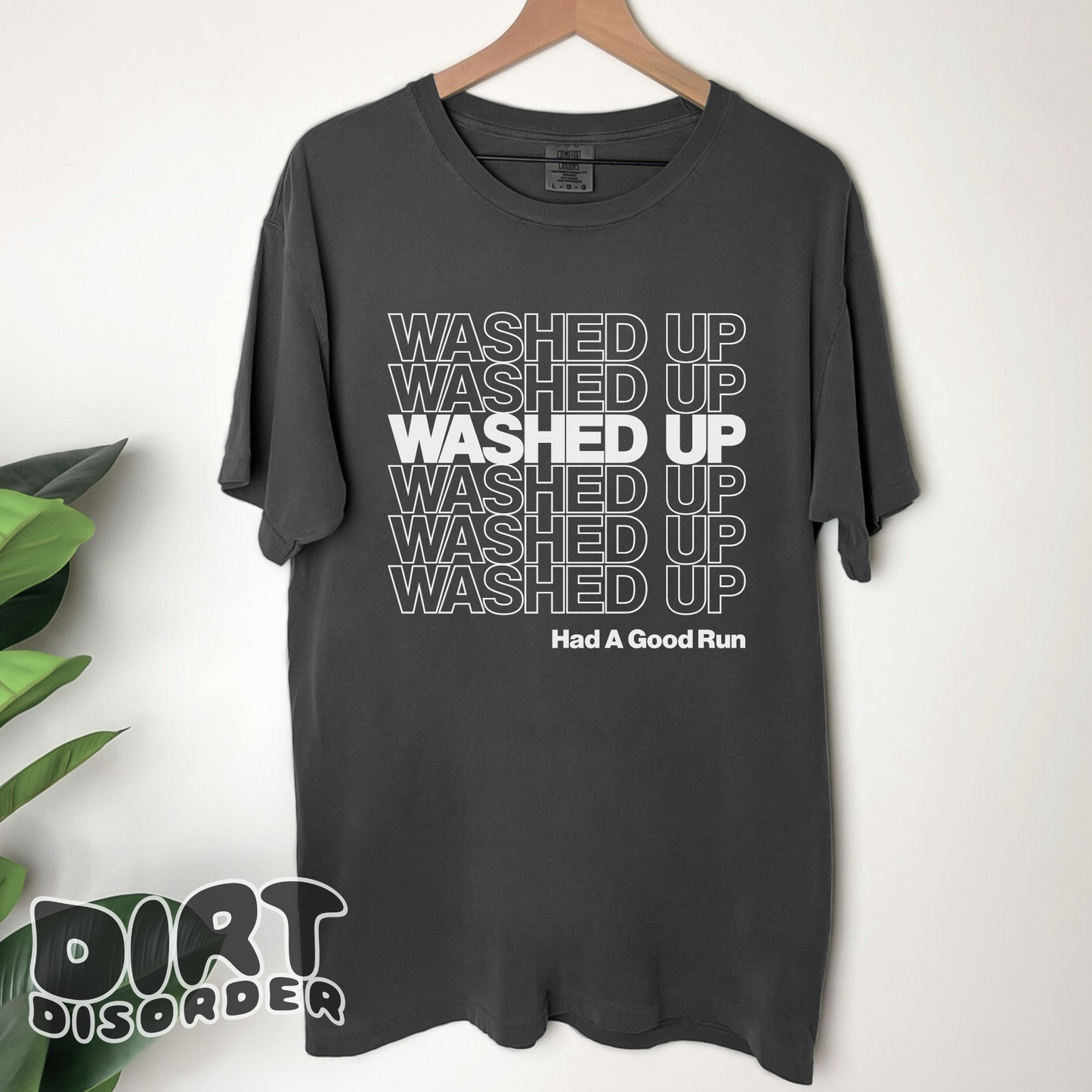 WASHED UP T-SHIRT