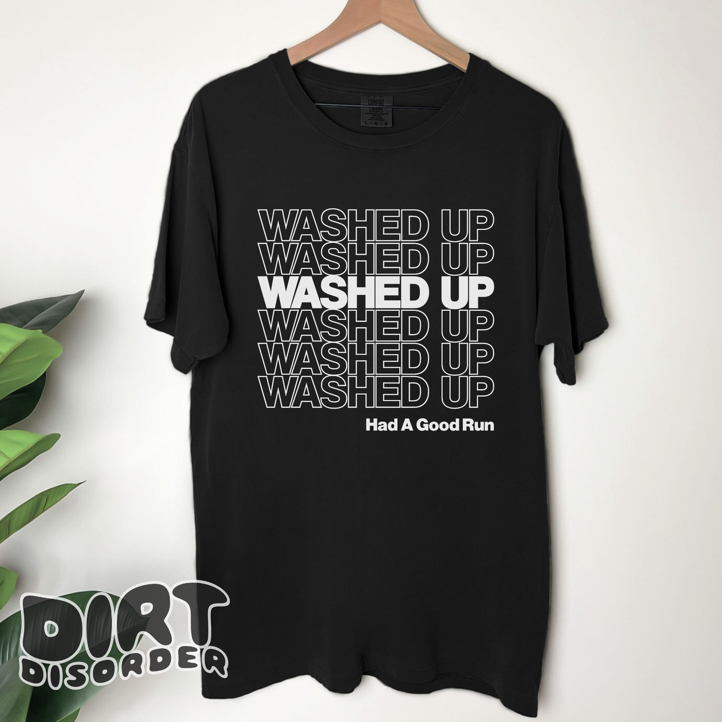 WASHED UP T-SHIRT