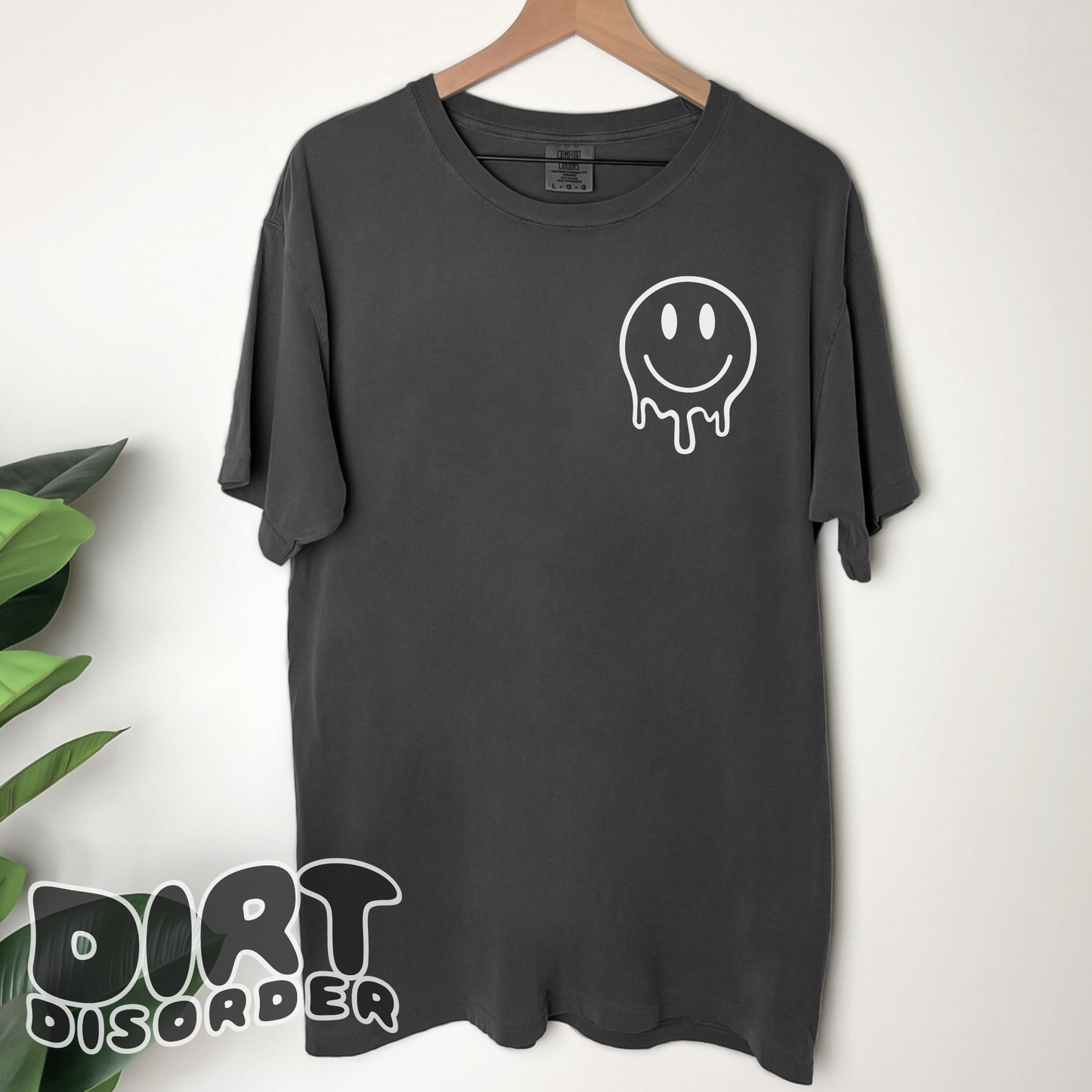 DRIPPY SMILEY CUSTOM T-SHIRT *ADULT*