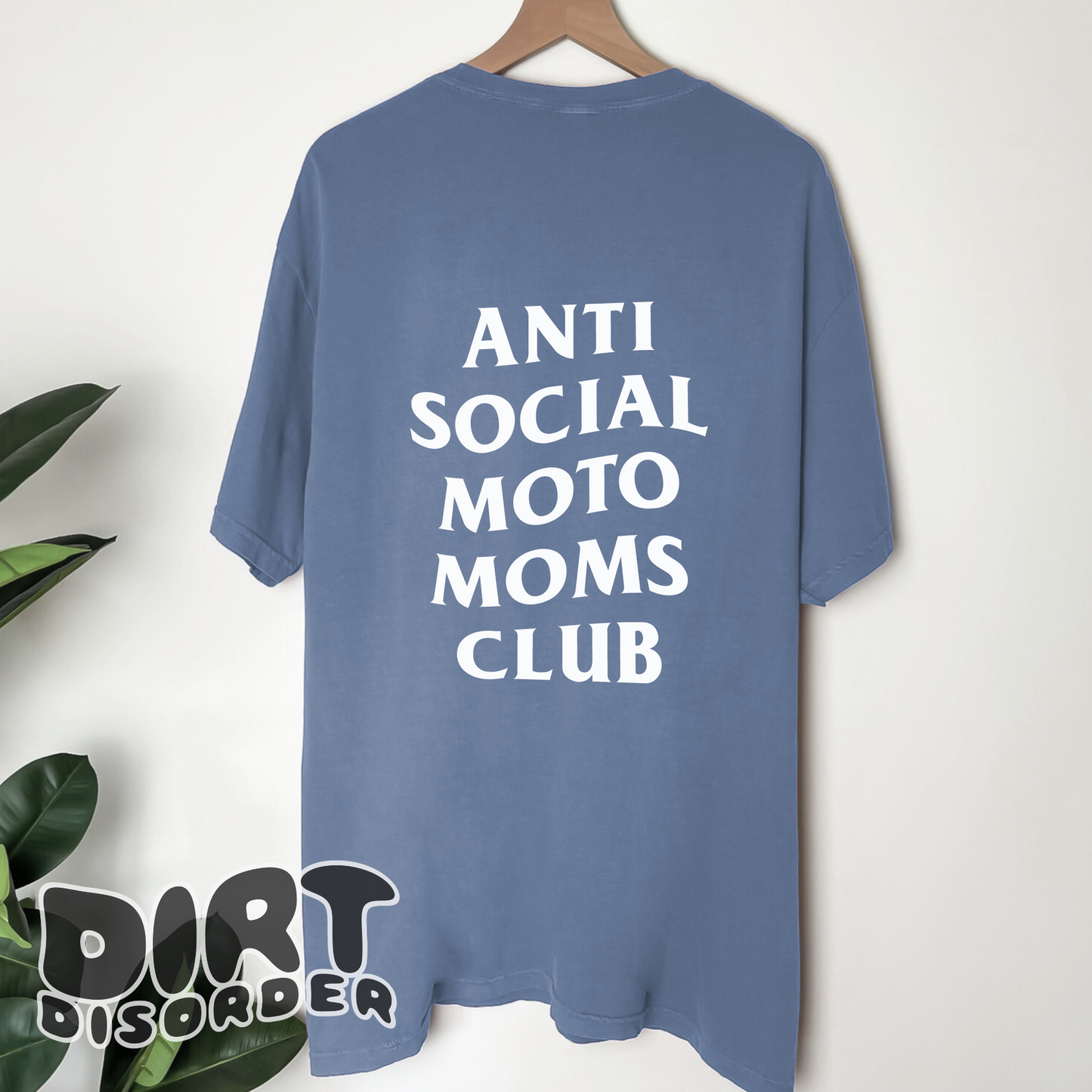 ANTI SOCIAL MOTO MOMS CLUB T-SHIRT