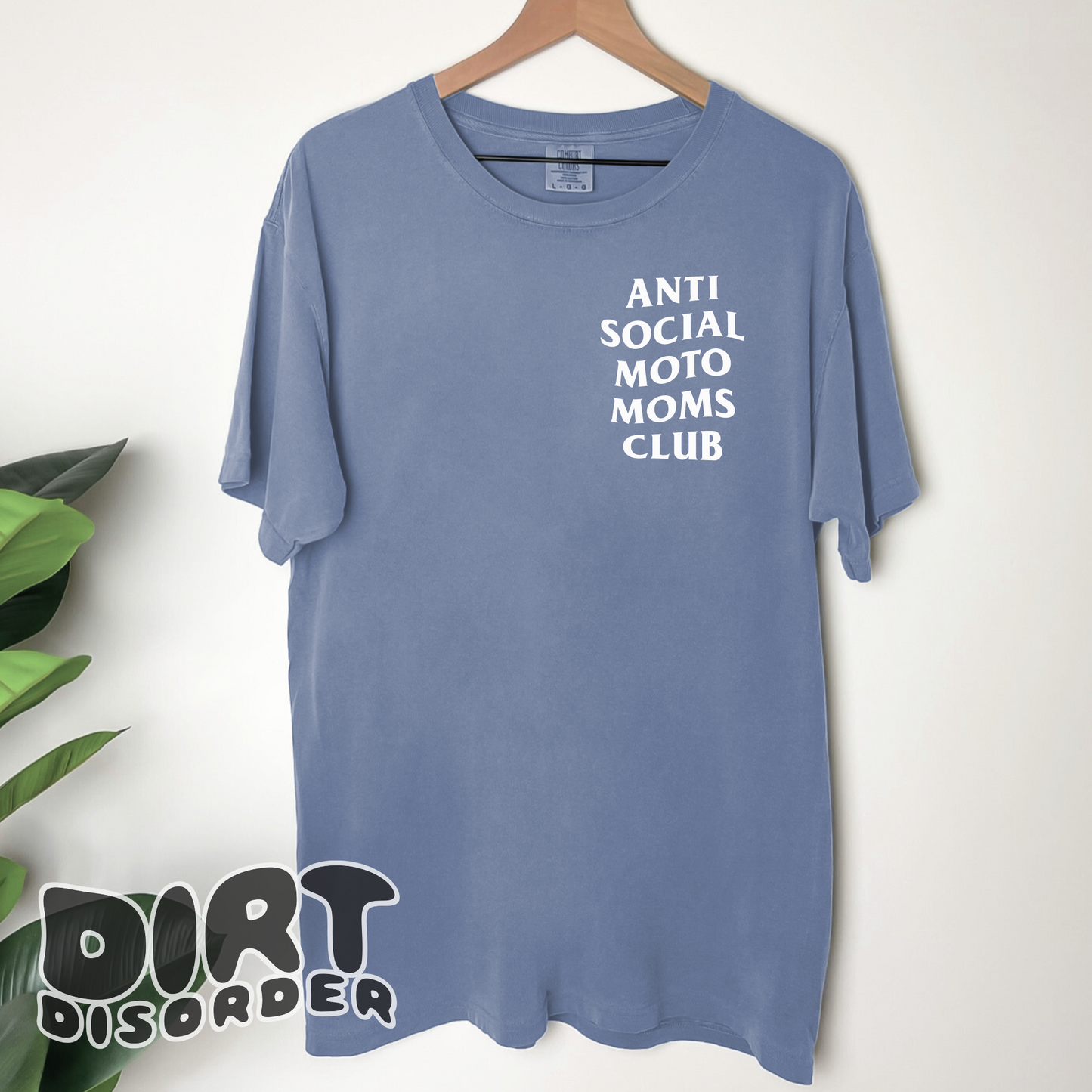 ANTI SOCIAL MOTO MOMS CLUB T-SHIRT