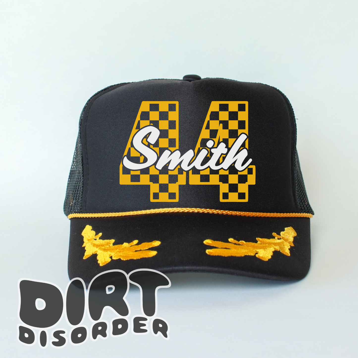 CUSTOM RACING TRUCKER HAT