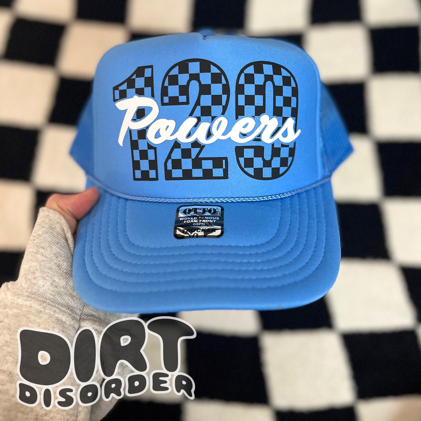 CUSTOM RACING TRUCKER HAT