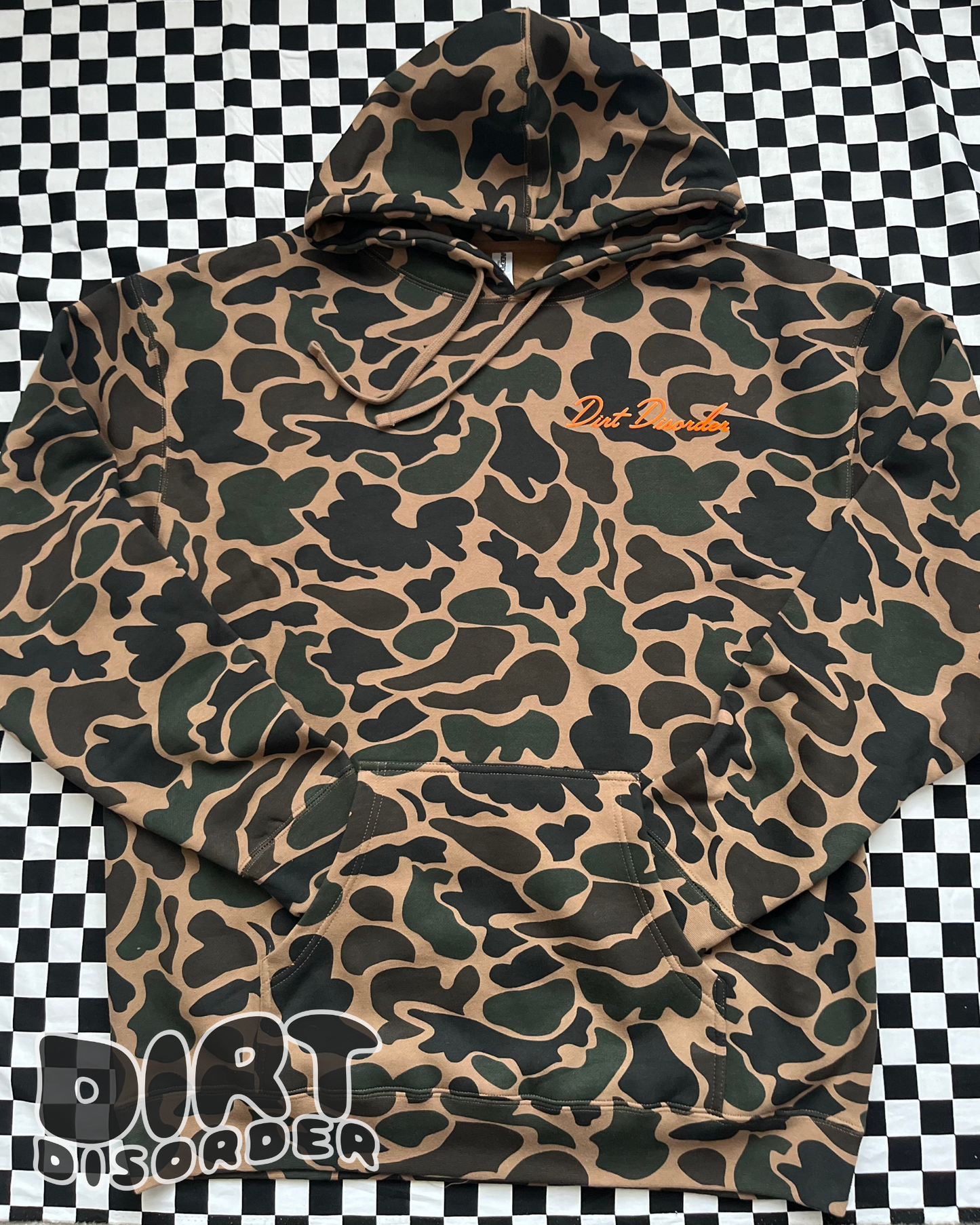 DIRT DISORDER DUCK CAMO HOODIE