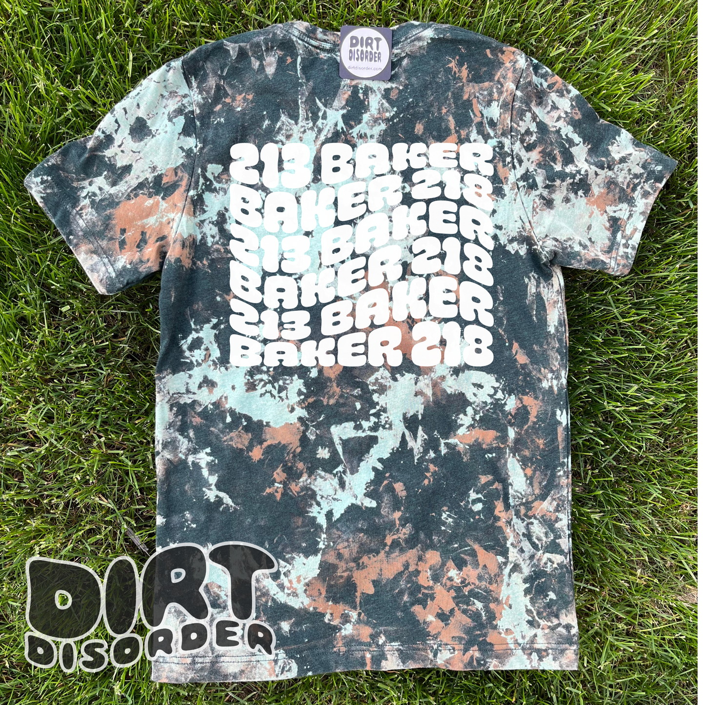 DRIPPY CUSTOM BLEACHED T-SHIRT