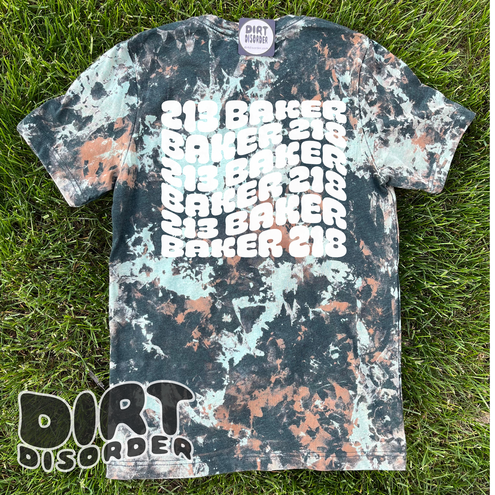 DRIPPY CUSTOM BLEACHED T-SHIRT – Dirt Disorder