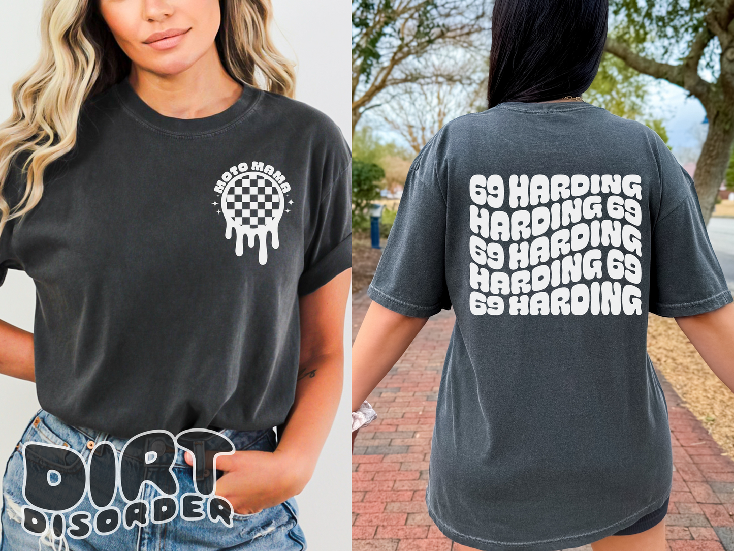 DRIPPY CHECKER CUSTOM T-SHIRT *ADULT*