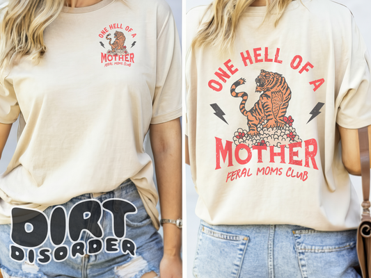 FERAL MOMS CLUB T-SHIRT