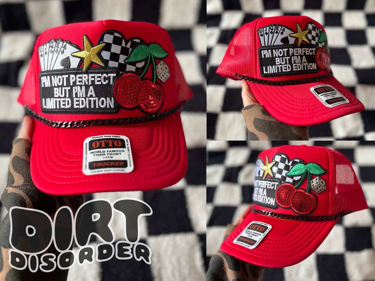 LIMITED EDITION PATCH TRUCKER HAT