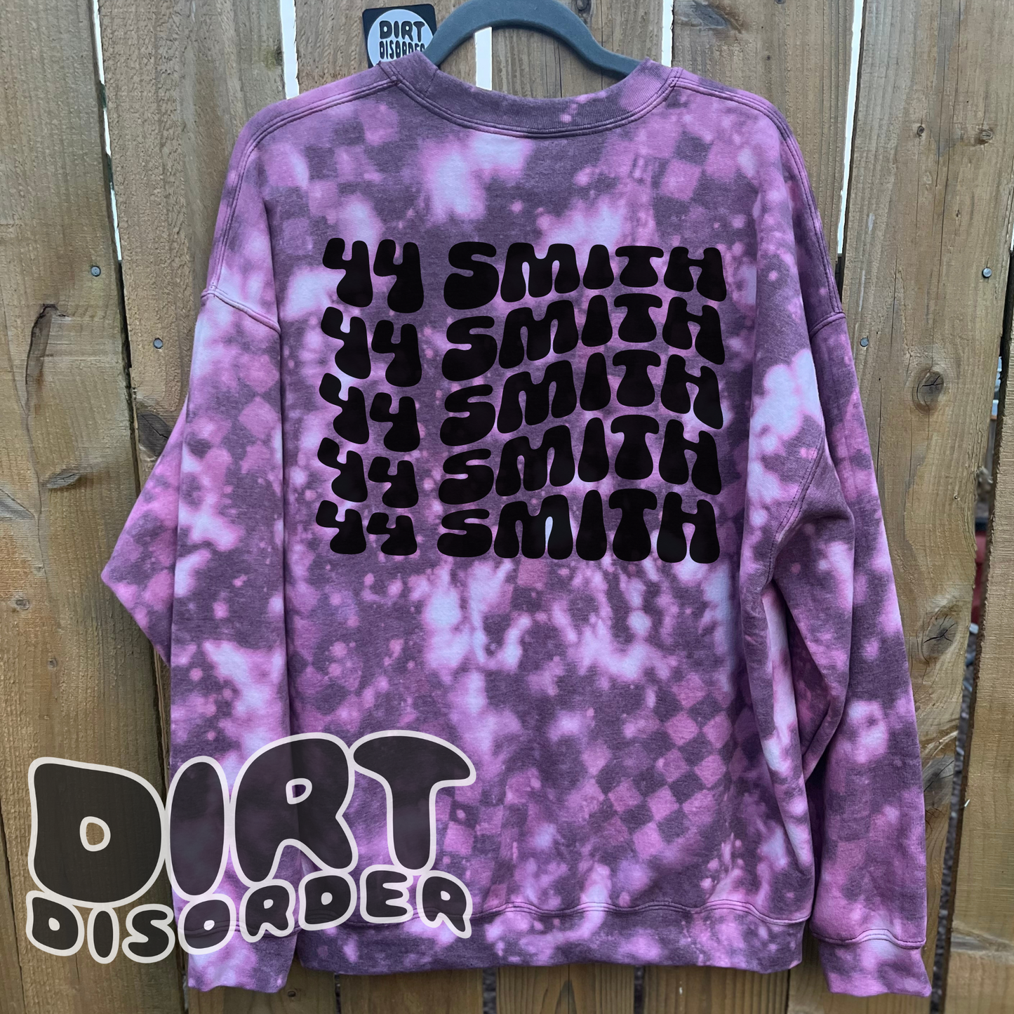 DRIPPY CUSTOM BLEACHED CREW