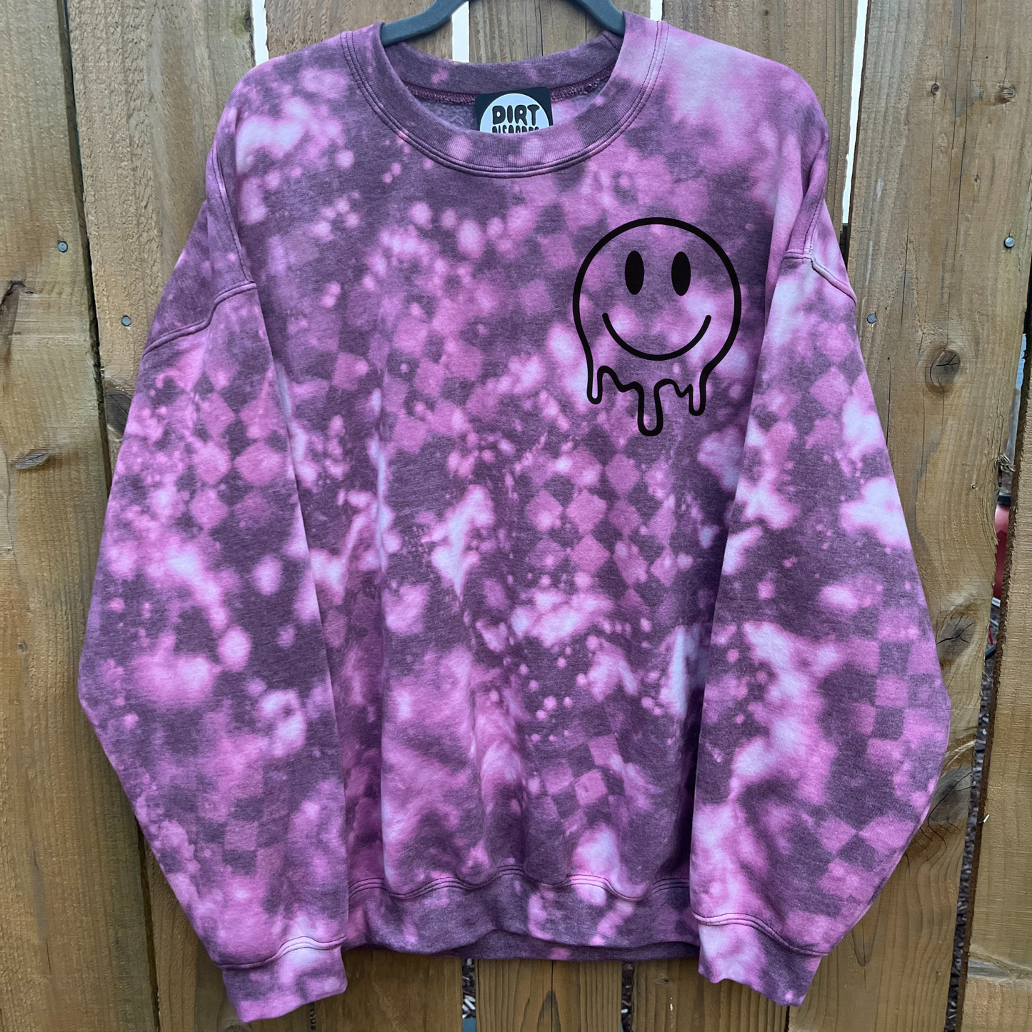 DRIPPY CUSTOM BLEACHED CREW