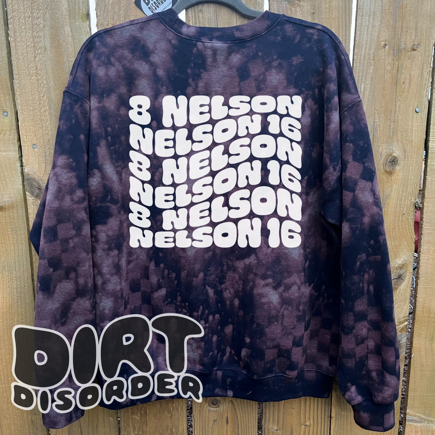 DRIPPY CUSTOM BLEACHED CREW