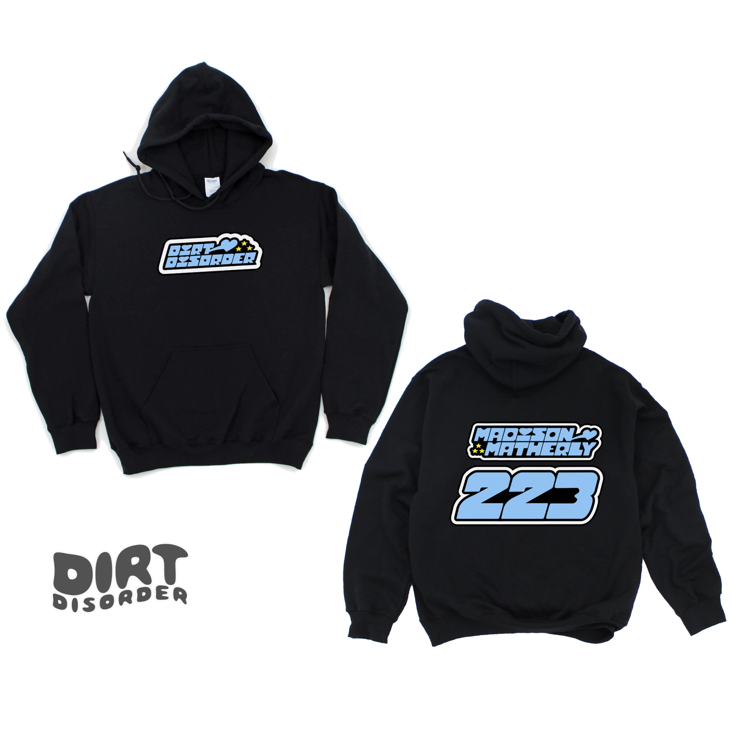 DIRT DISORDER POWERPUFF CUSTOM SWEATSHIRT (ADULT & YOUTH)