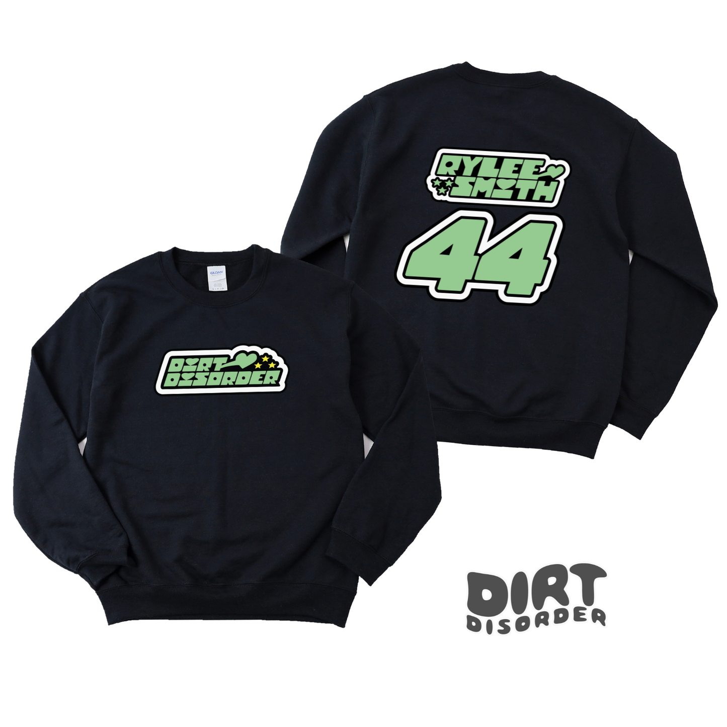DIRT DISORDER POWERPUFF CUSTOM SWEATSHIRT (ADULT & YOUTH)