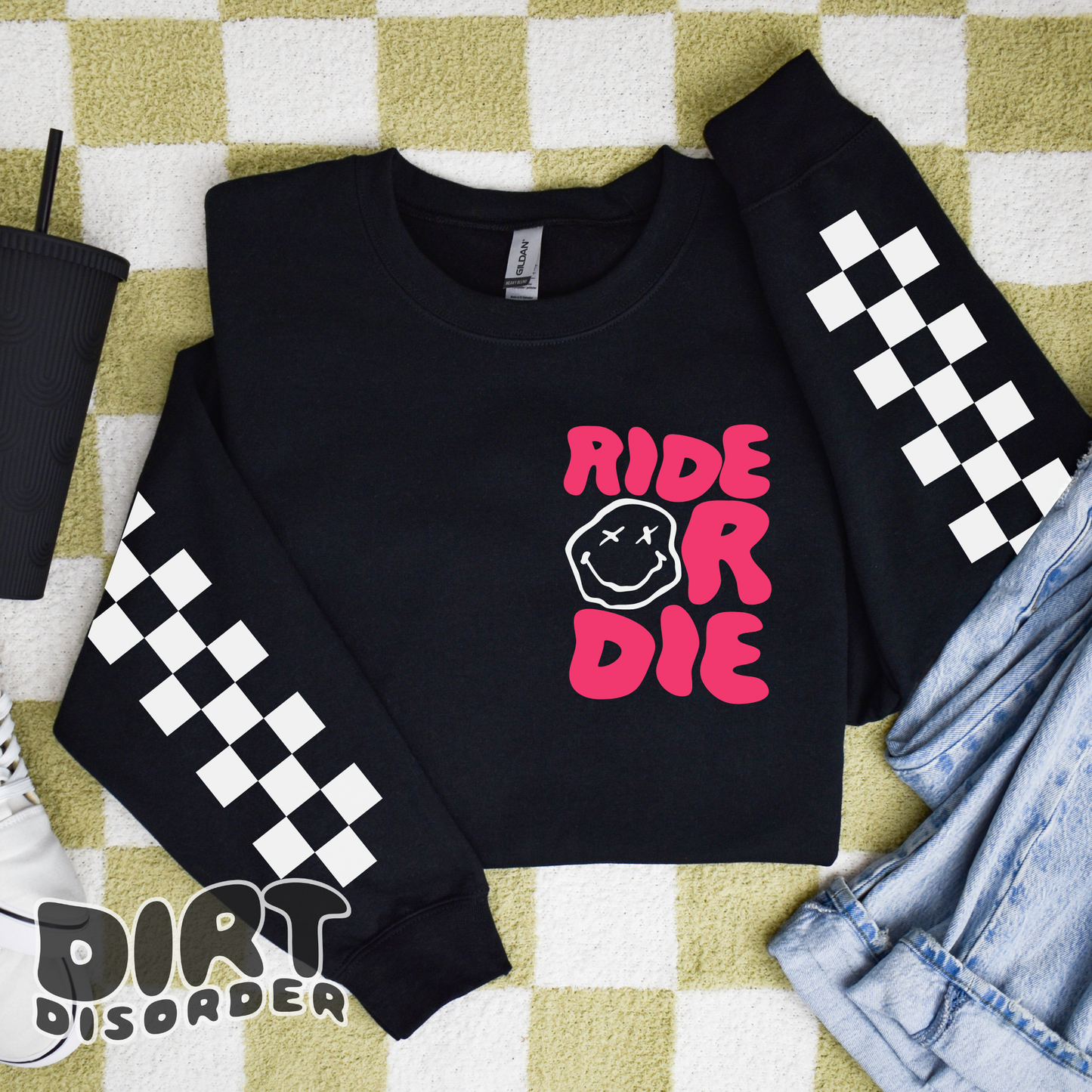 RIDE OR DIE SMILEY CREW *ADULT*