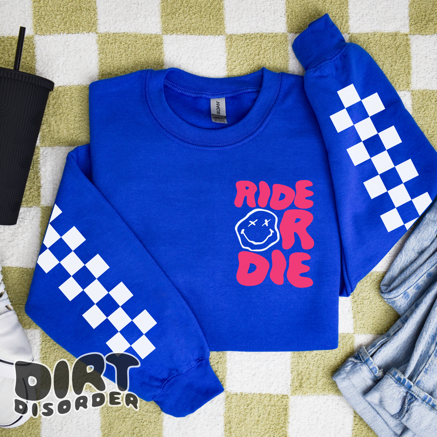 RIDE OR DIE SMILEY CREW *ADULT*