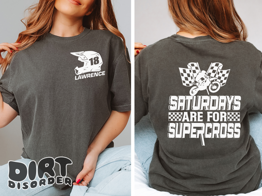 SATURDAYS ARE FOR SUPERCROSS T-SHIRT