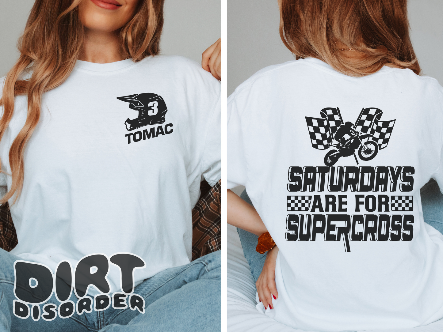 SATURDAYS ARE FOR SUPERCROSS T-SHIRT