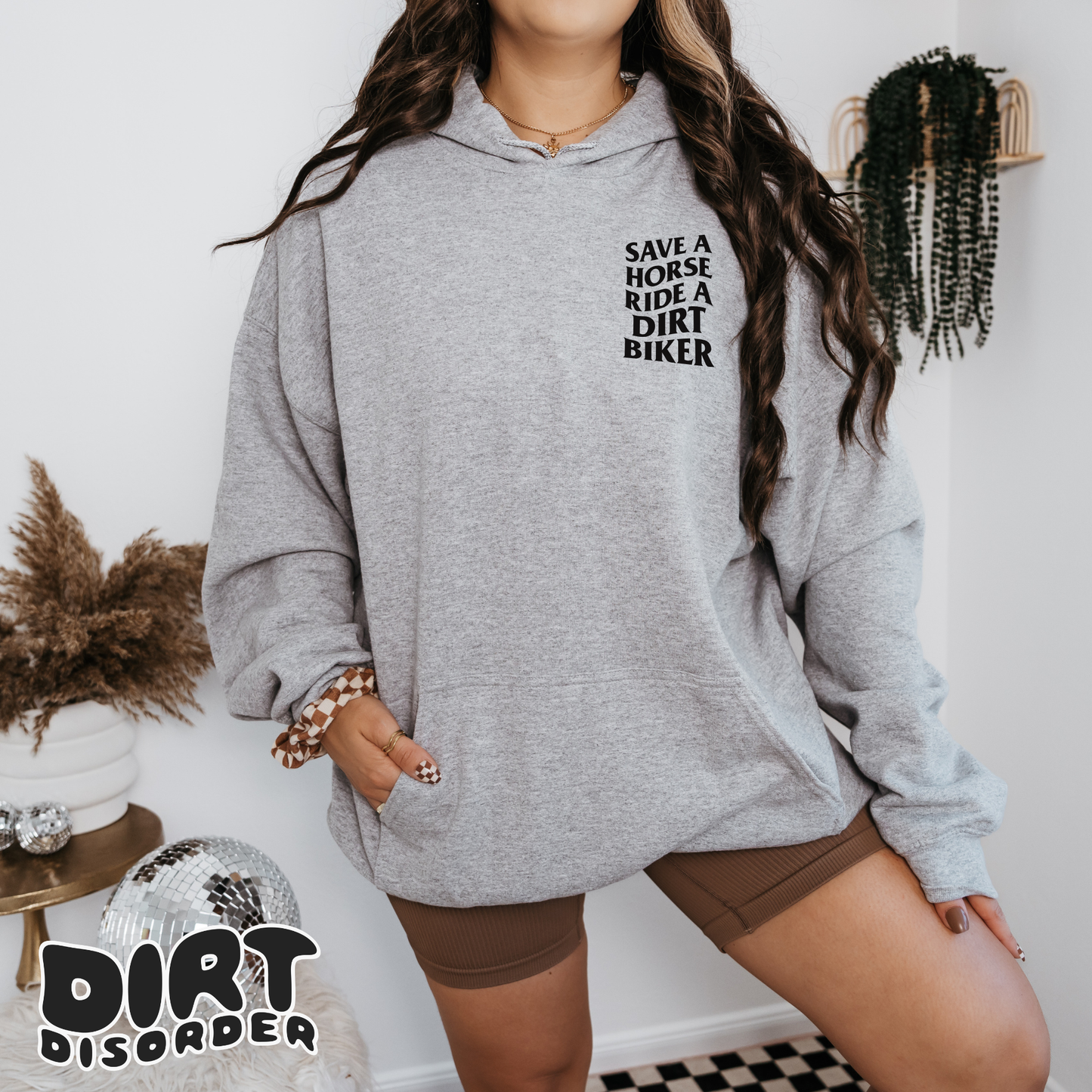 SAVE A HORSE RIDE A DIRT BIKER SWEATSHIRT