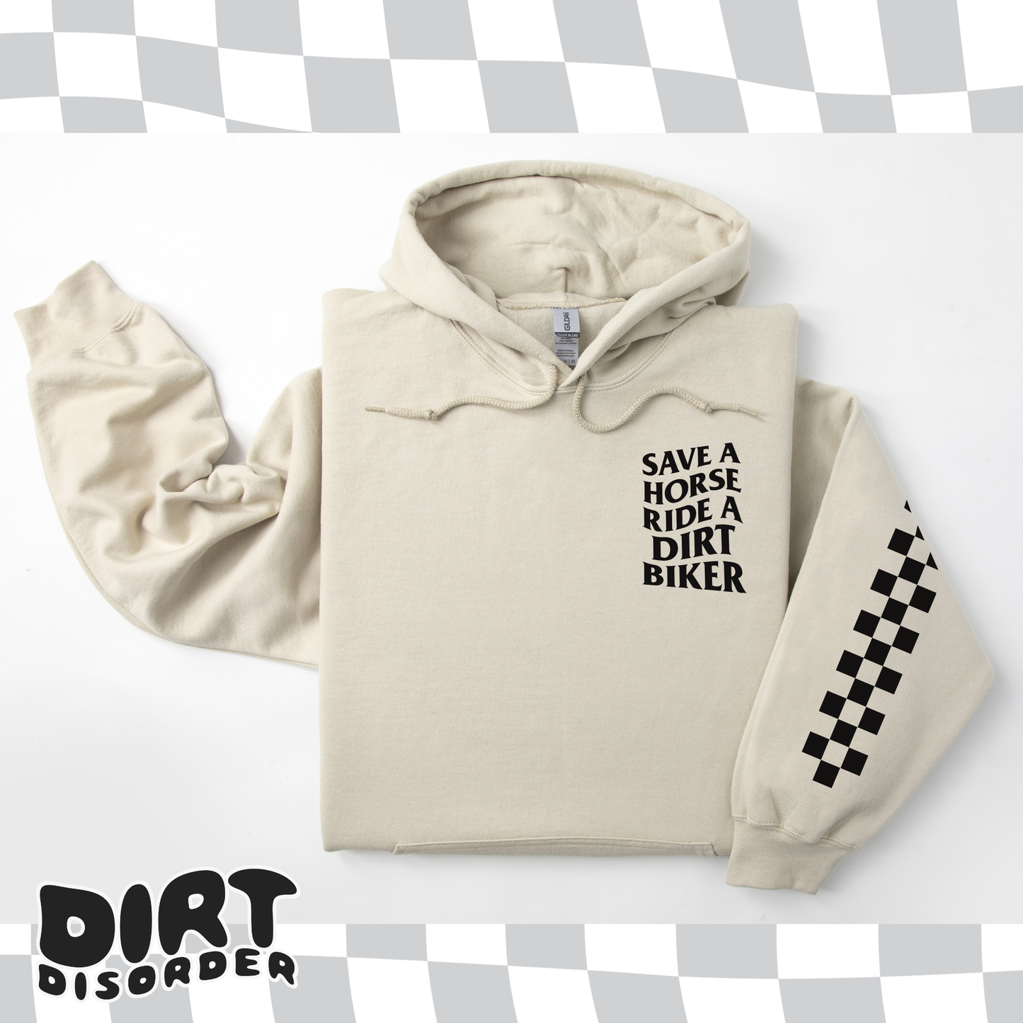 SAVE A HORSE RIDE A DIRT BIKER SWEATSHIRT