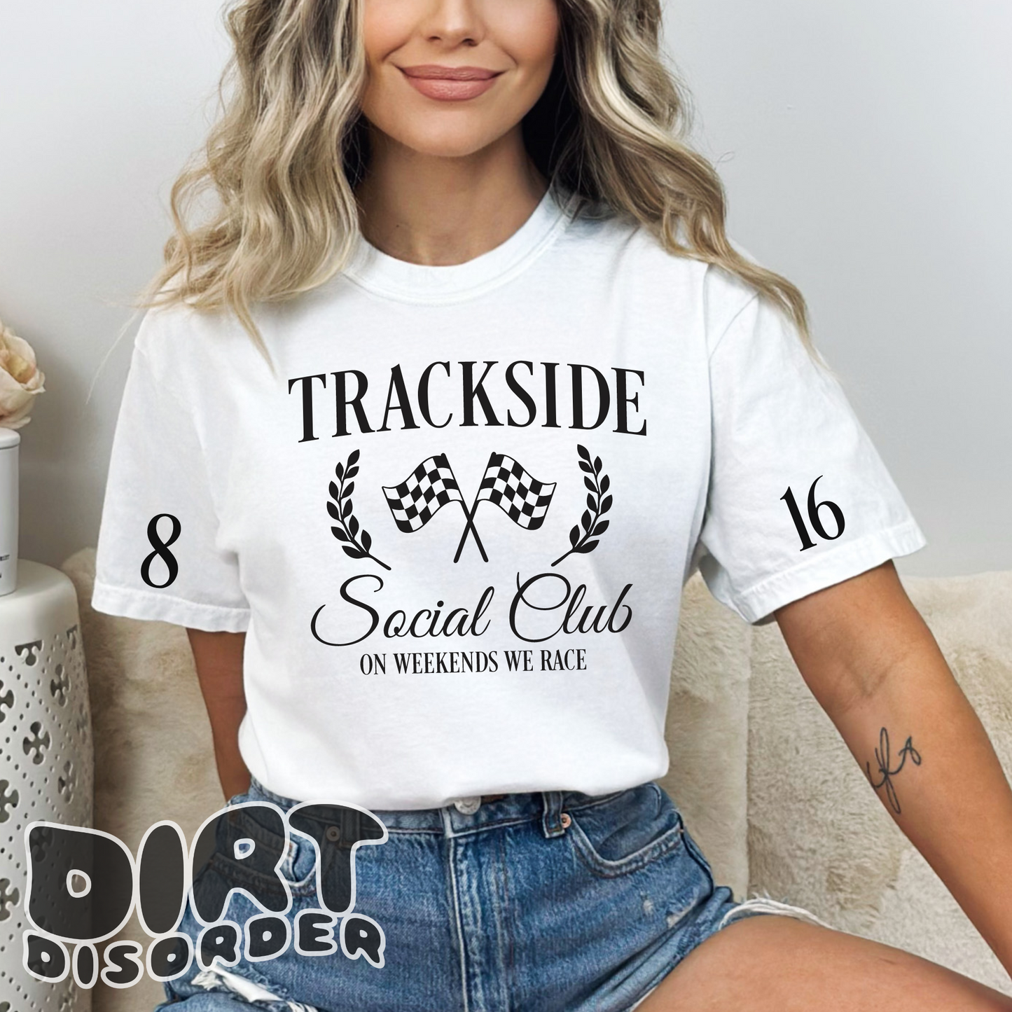 TRACKSIDE SOCIAL CLUB T-SHIRT