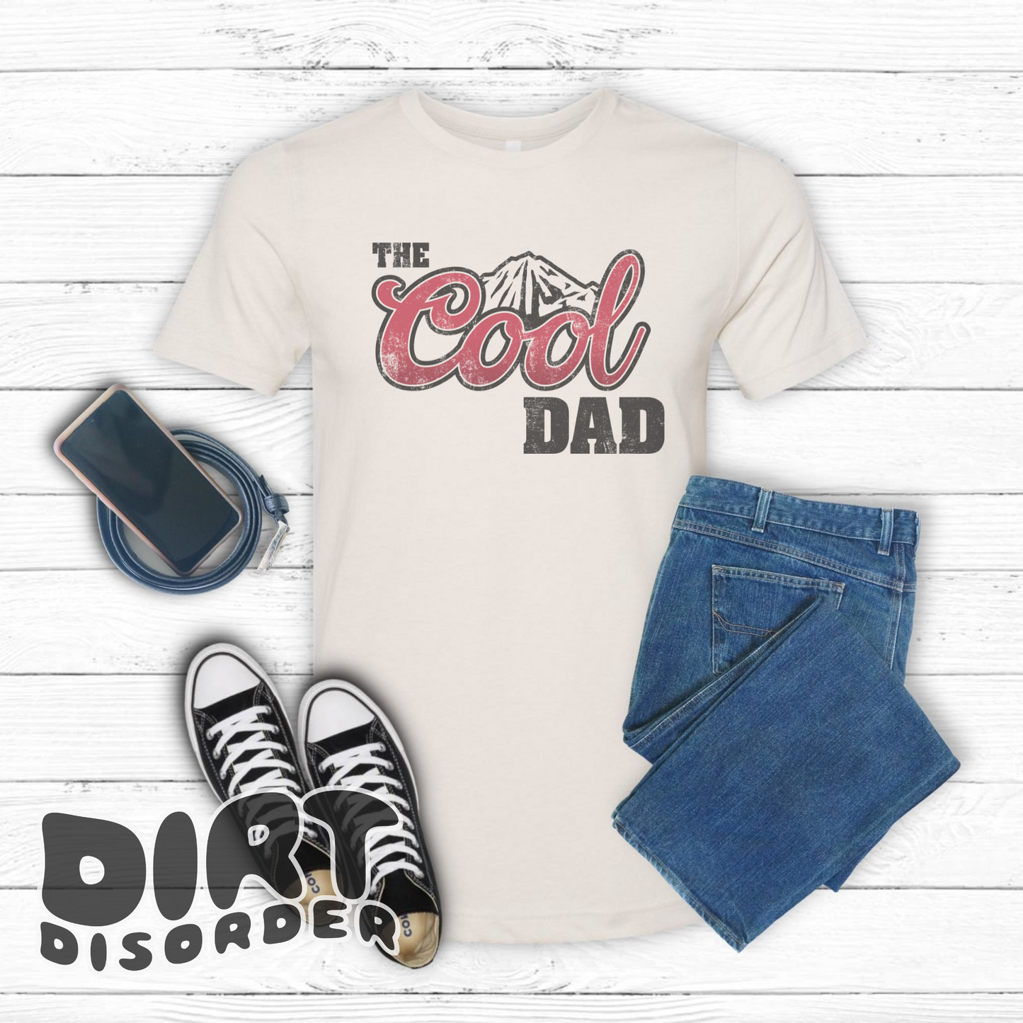 THE COOL DAD/ THE COOL MOM T-SHIRT