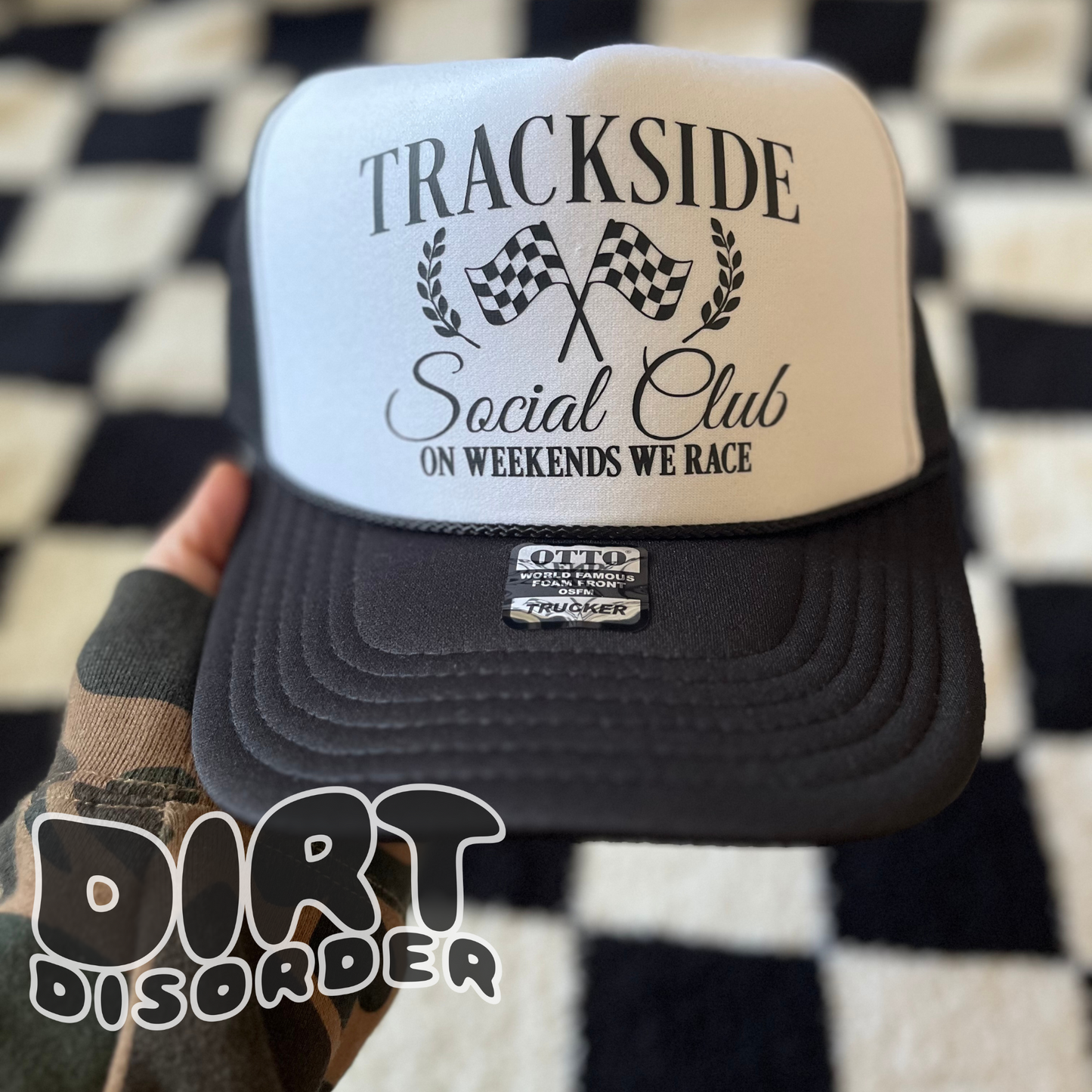 TRACKSIDE SOCIAL CLUB TRUCKER HAT