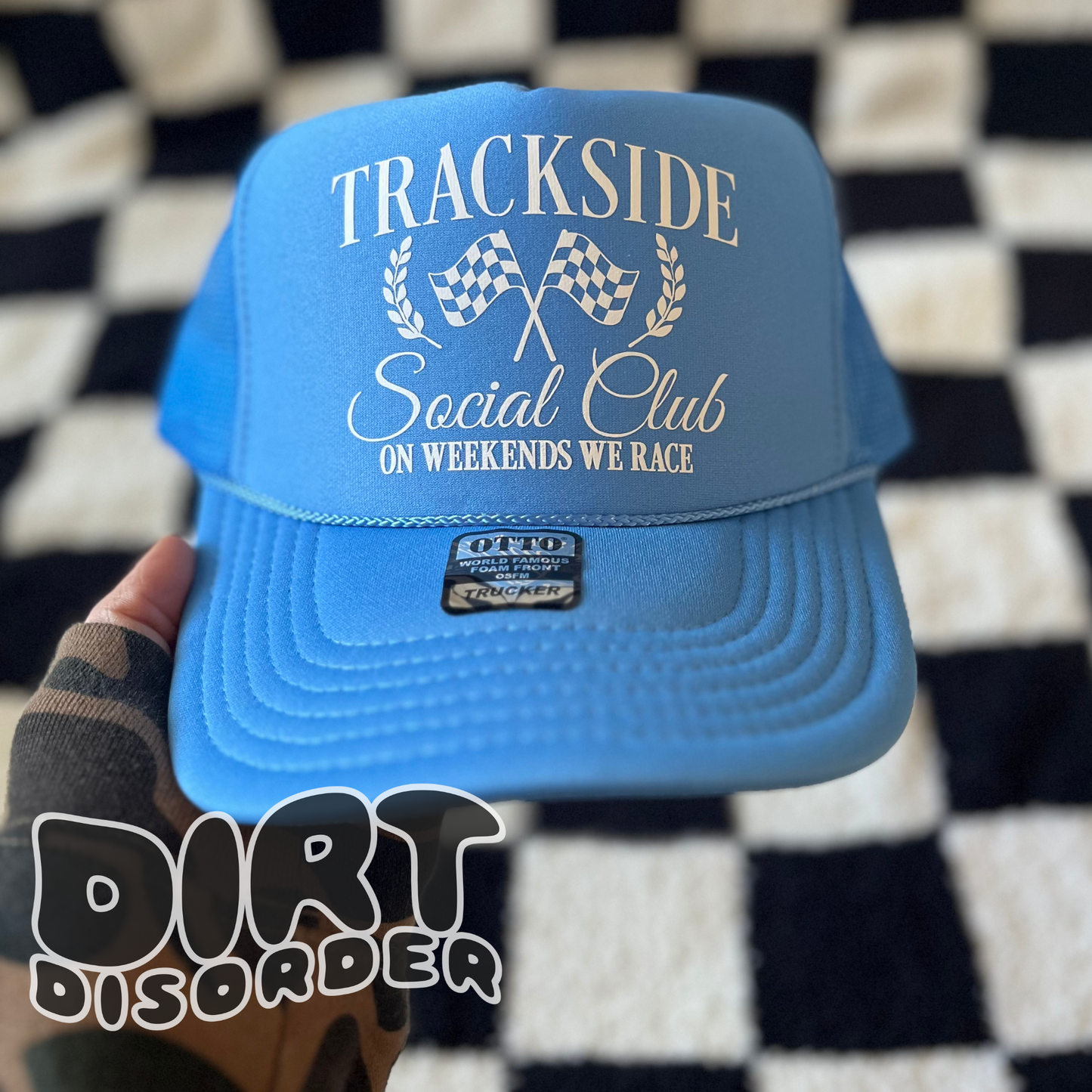 TRACKSIDE SOCIAL CLUB TRUCKER HAT