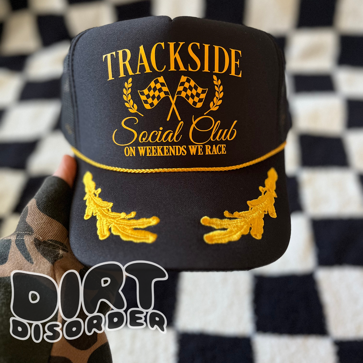 TRACKSIDE SOCIAL CLUB TRUCKER HAT