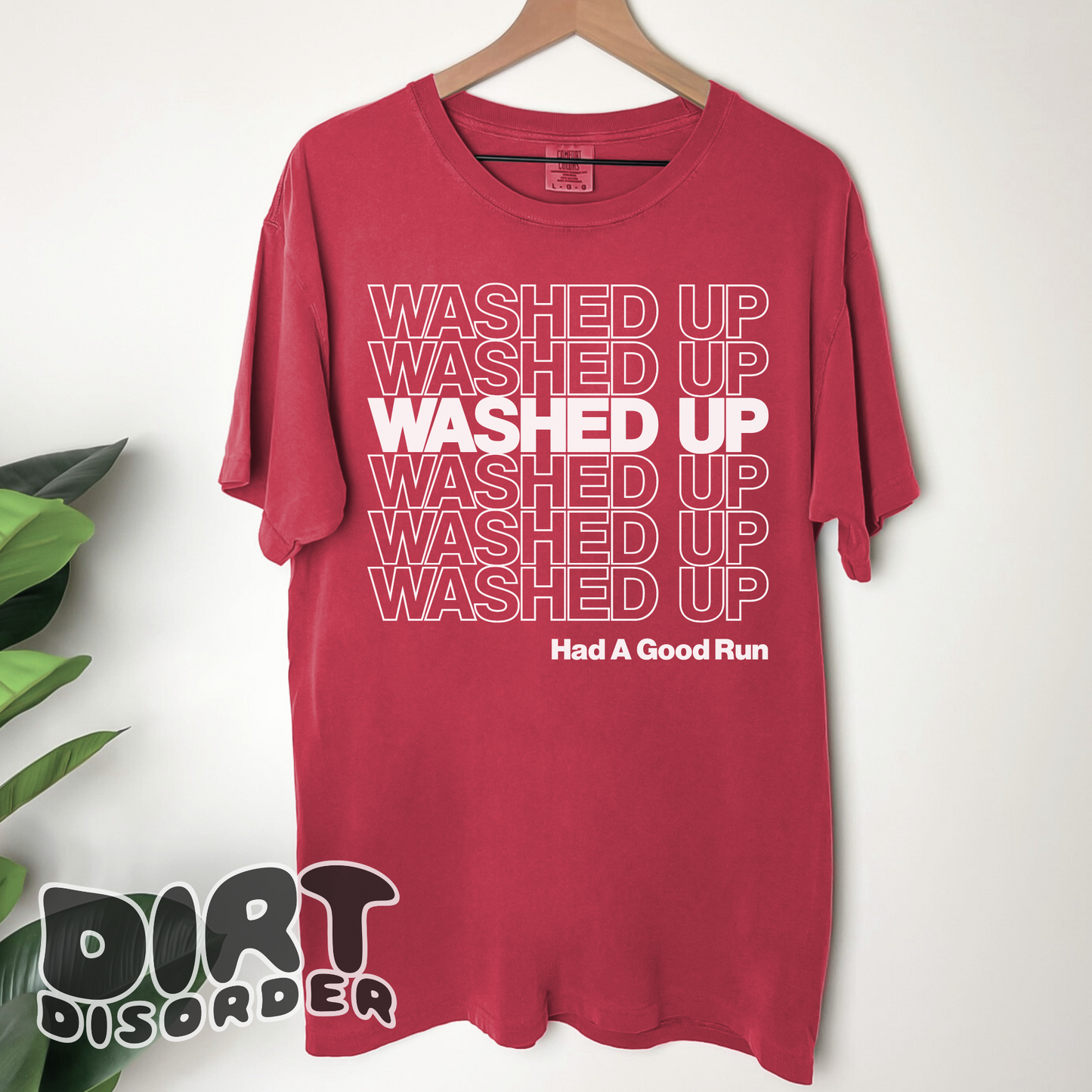 WASHED UP T-SHIRT