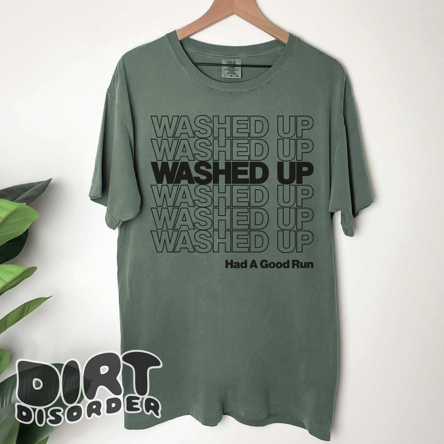 WASHED UP T-SHIRT